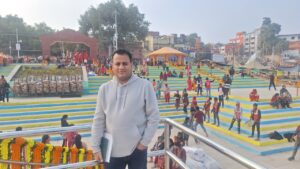 kp shivir mahakumb 2025 ghat