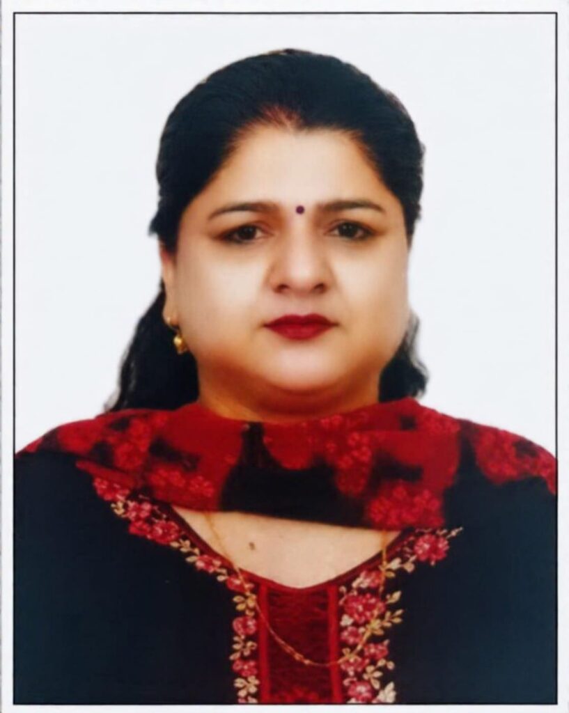Sarita Mattoo State Coordinator for Jammu Hoprayas